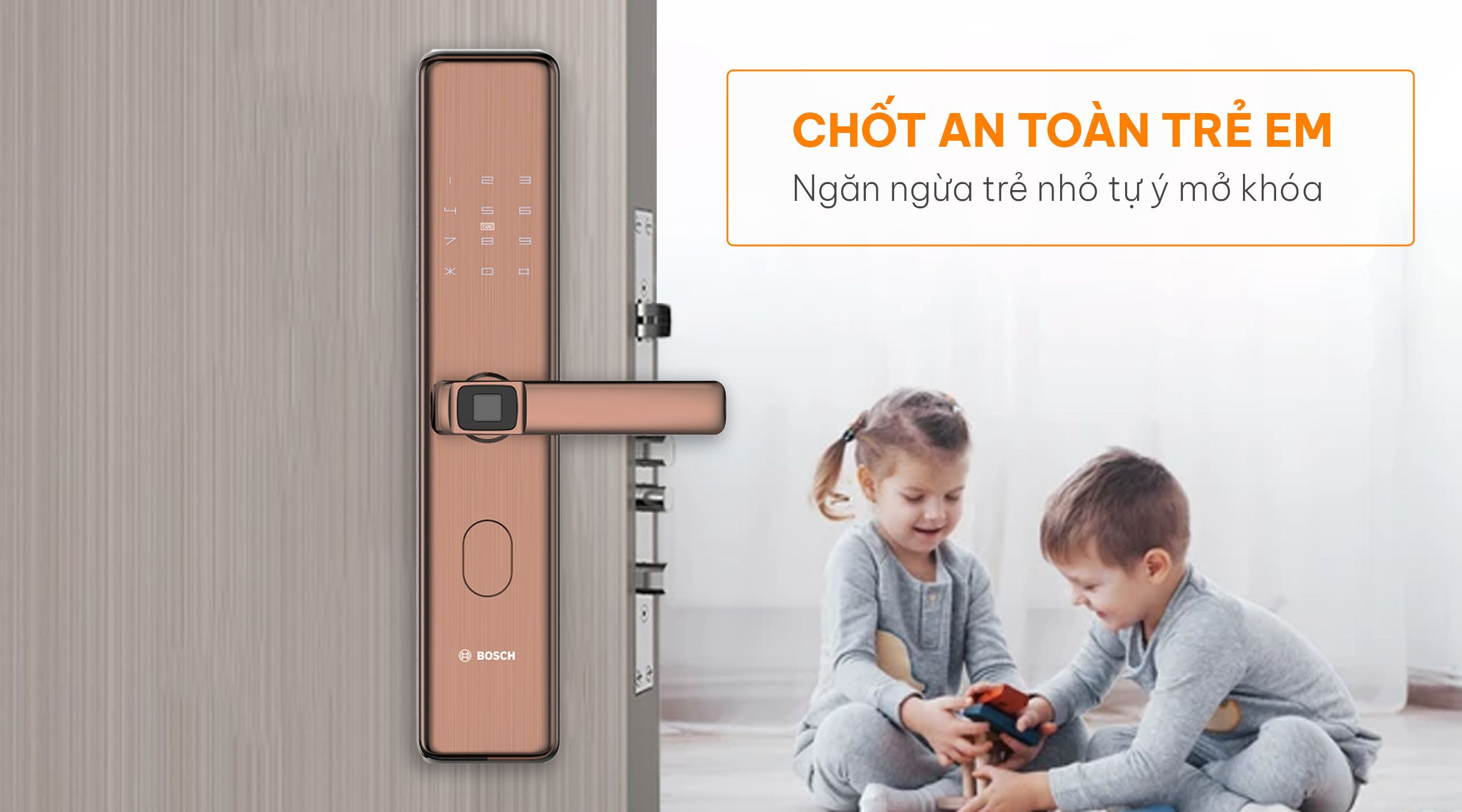 Tính năng chốt an toàn trẻ em